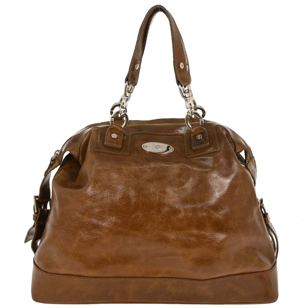 Celine Brown Leather Handbag