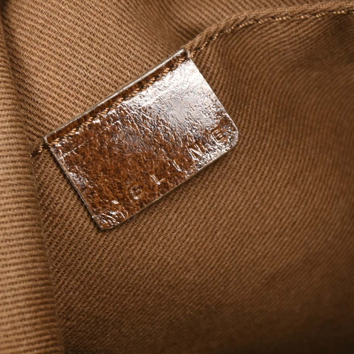 Celine Brown Leather Handbag