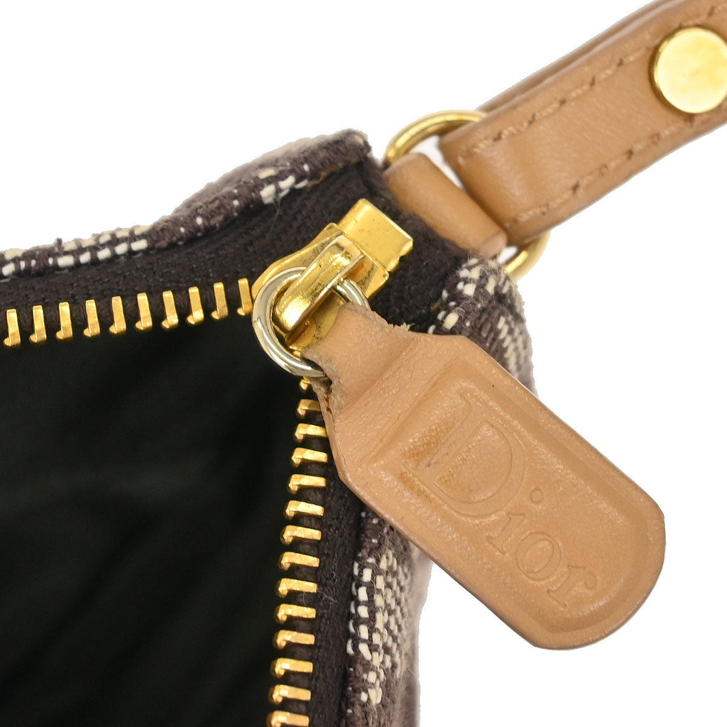 Christian Dior Brown Trotter Saddle Handbag