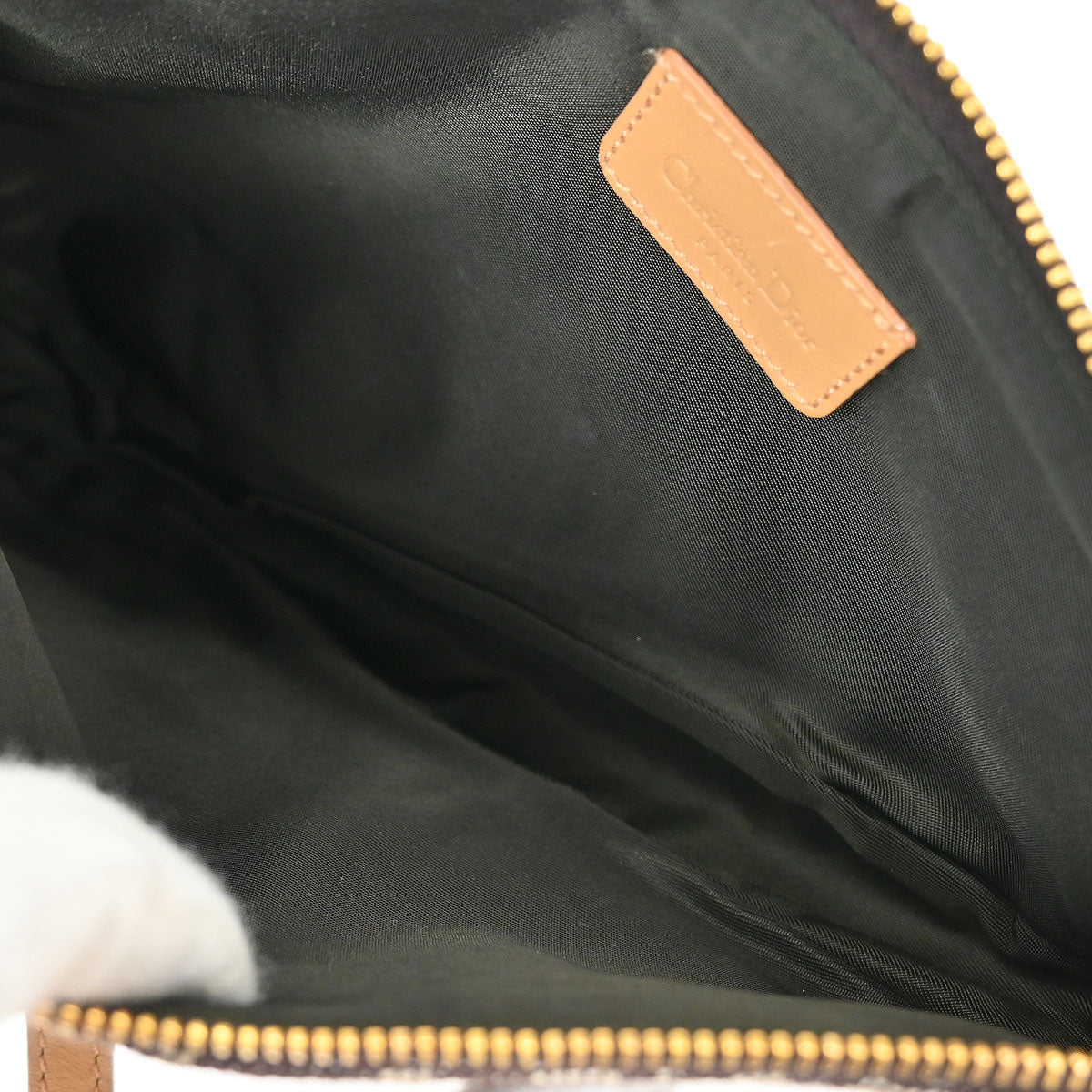 Christian Dior Brown Trotter Saddle Handbag