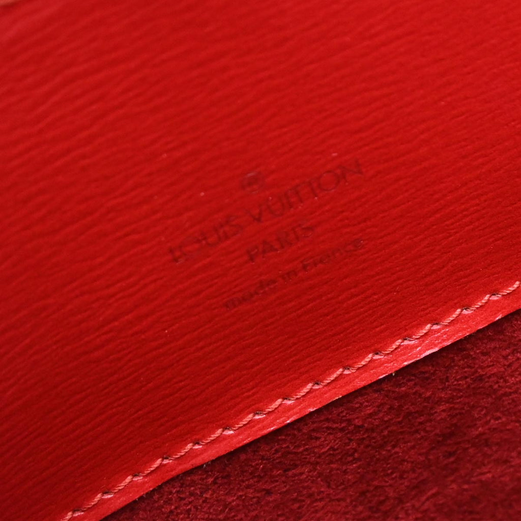 Louis Vuitton Red Epi Cluny Shoulder Bag M52257