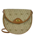 Christian Dior Beige PVC Honeycomb Shoulder Bag