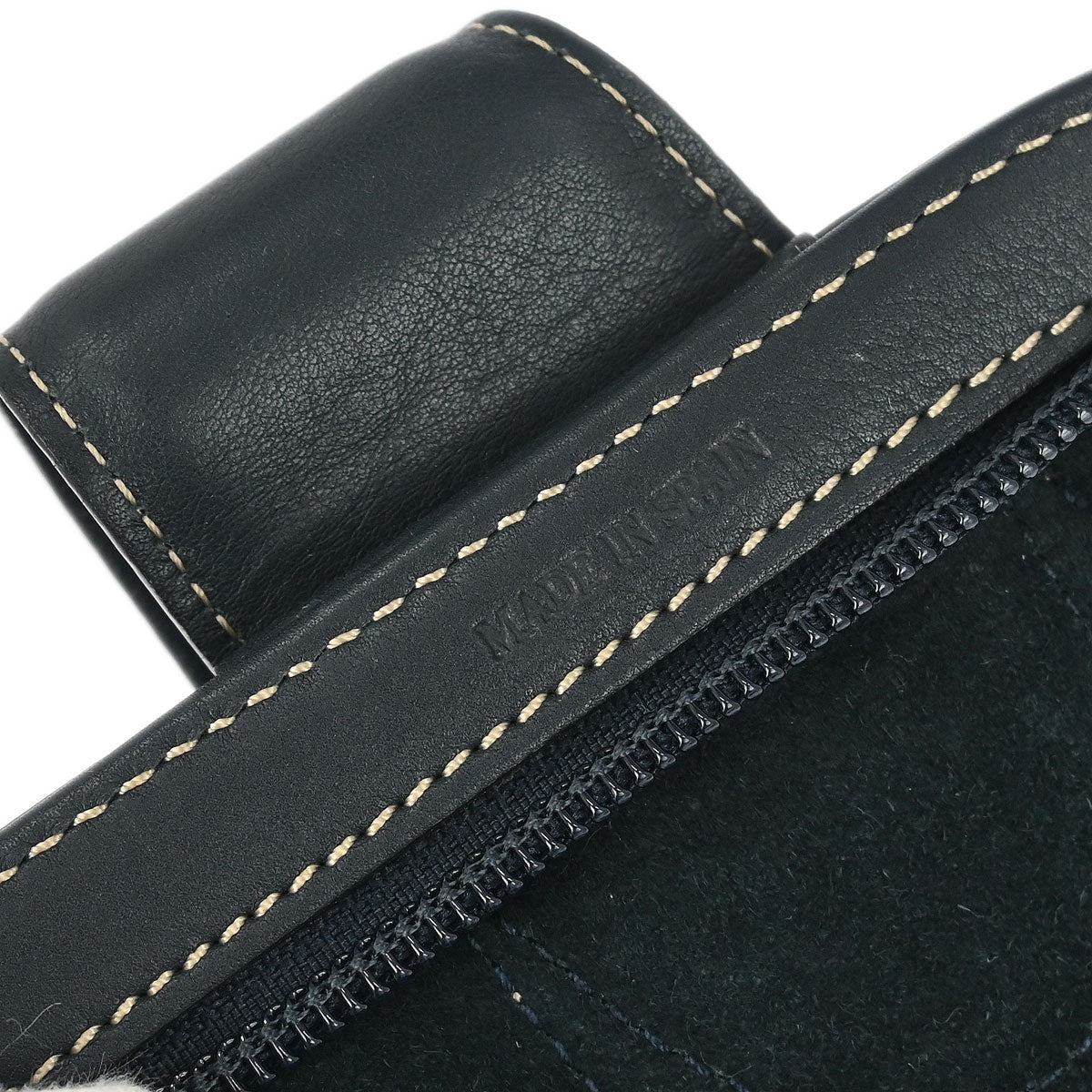 Loewe Navy Leather Handbag