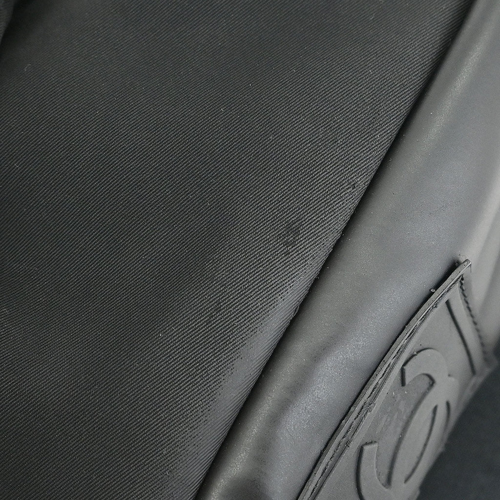Chanel 2004-2005 Black Nylon Sport Line Shoulder Bag