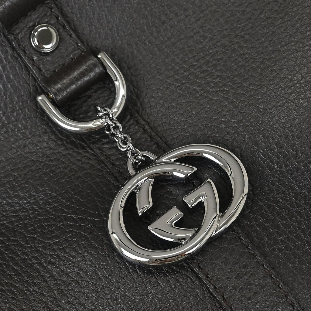 Gucci Black Leather Handbag