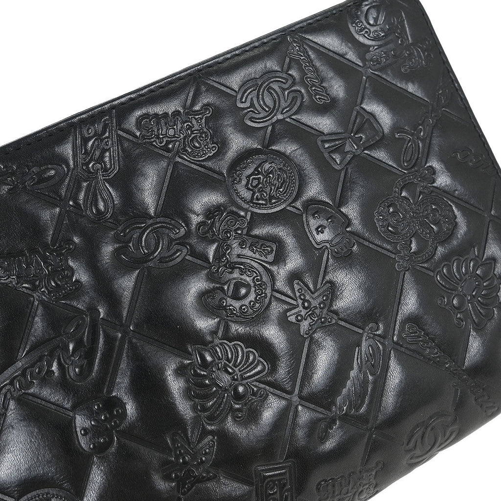 Chanel 2010-2011 Black Lambskin Lucky Symbol Handbag