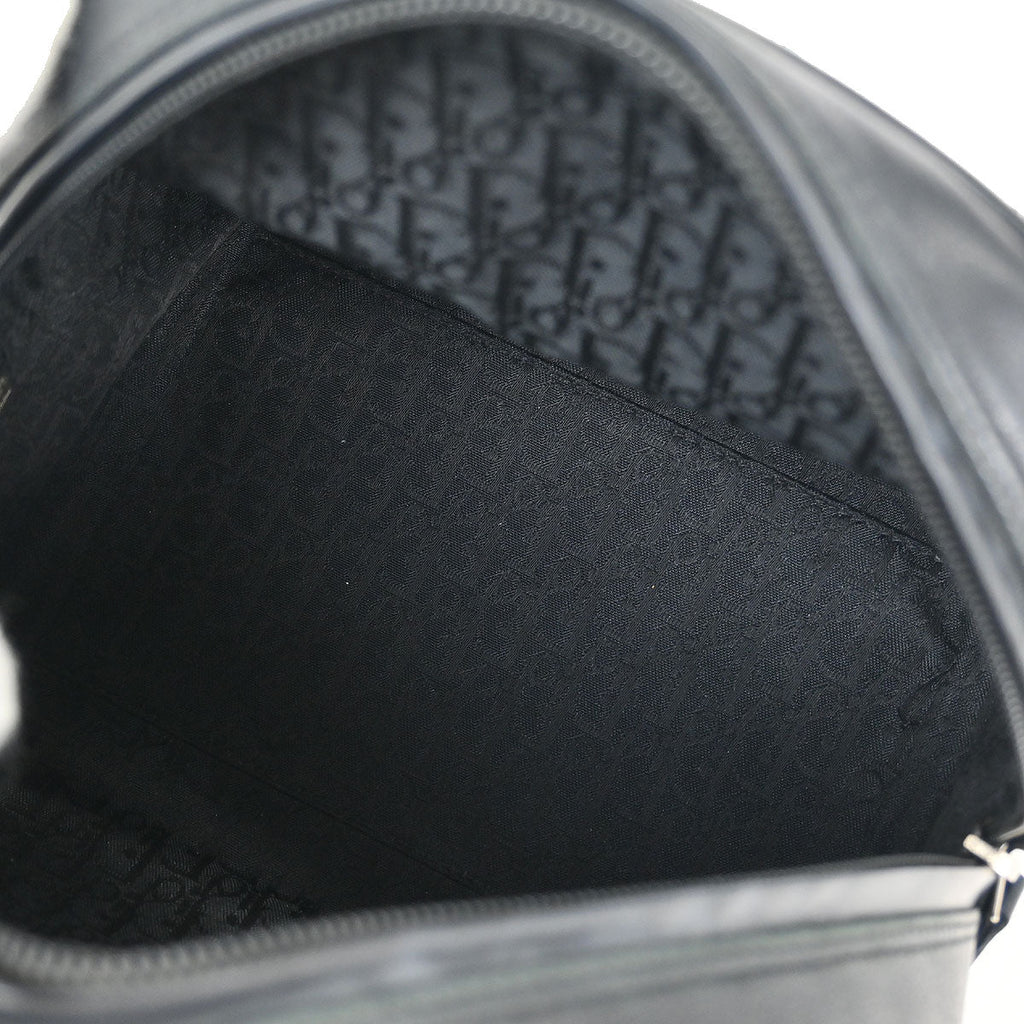 Christian Dior Black Gambler Dice Handbag