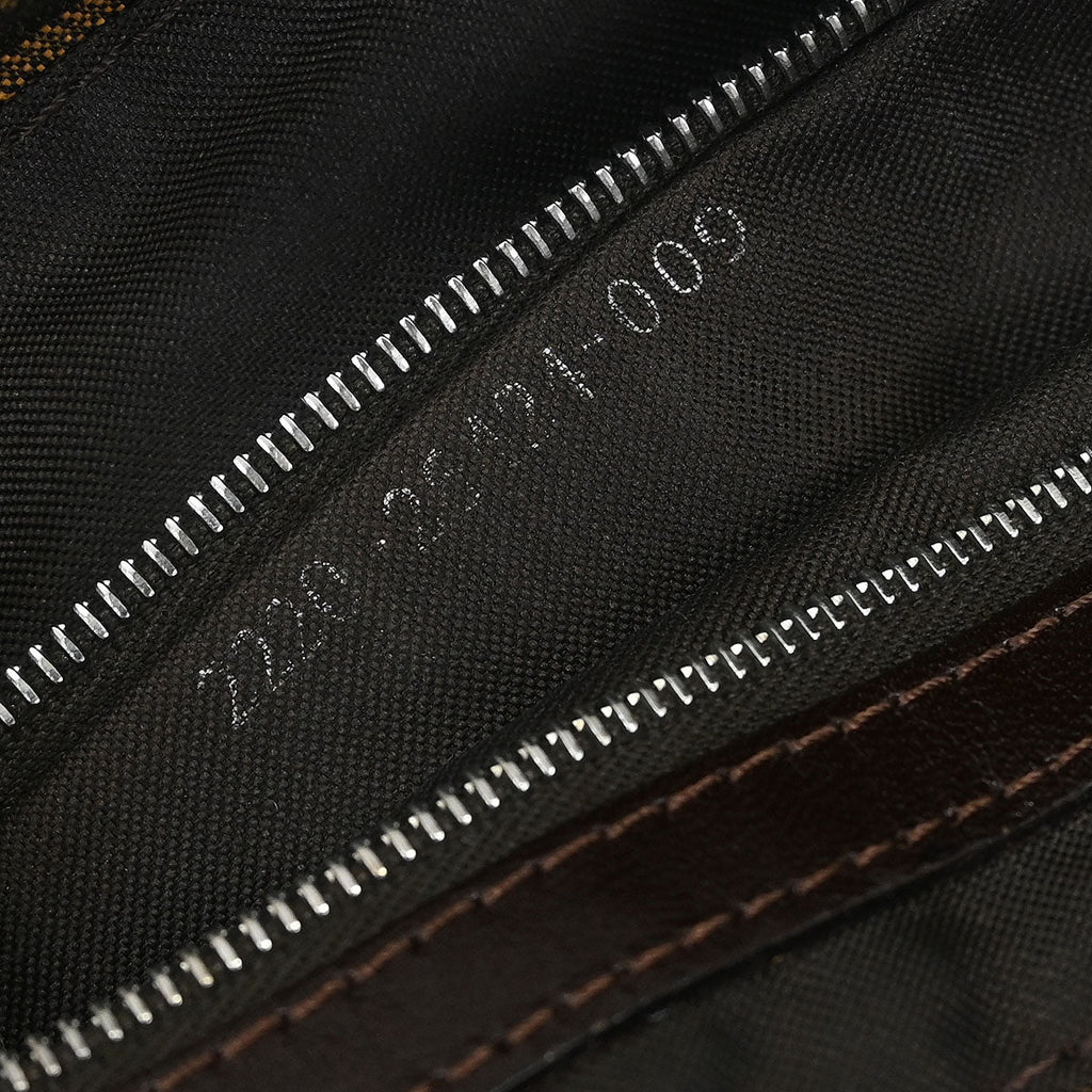 Fendi Brown Zucca Baguette Handbag