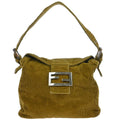 Fendi Brown Cotton Handbag