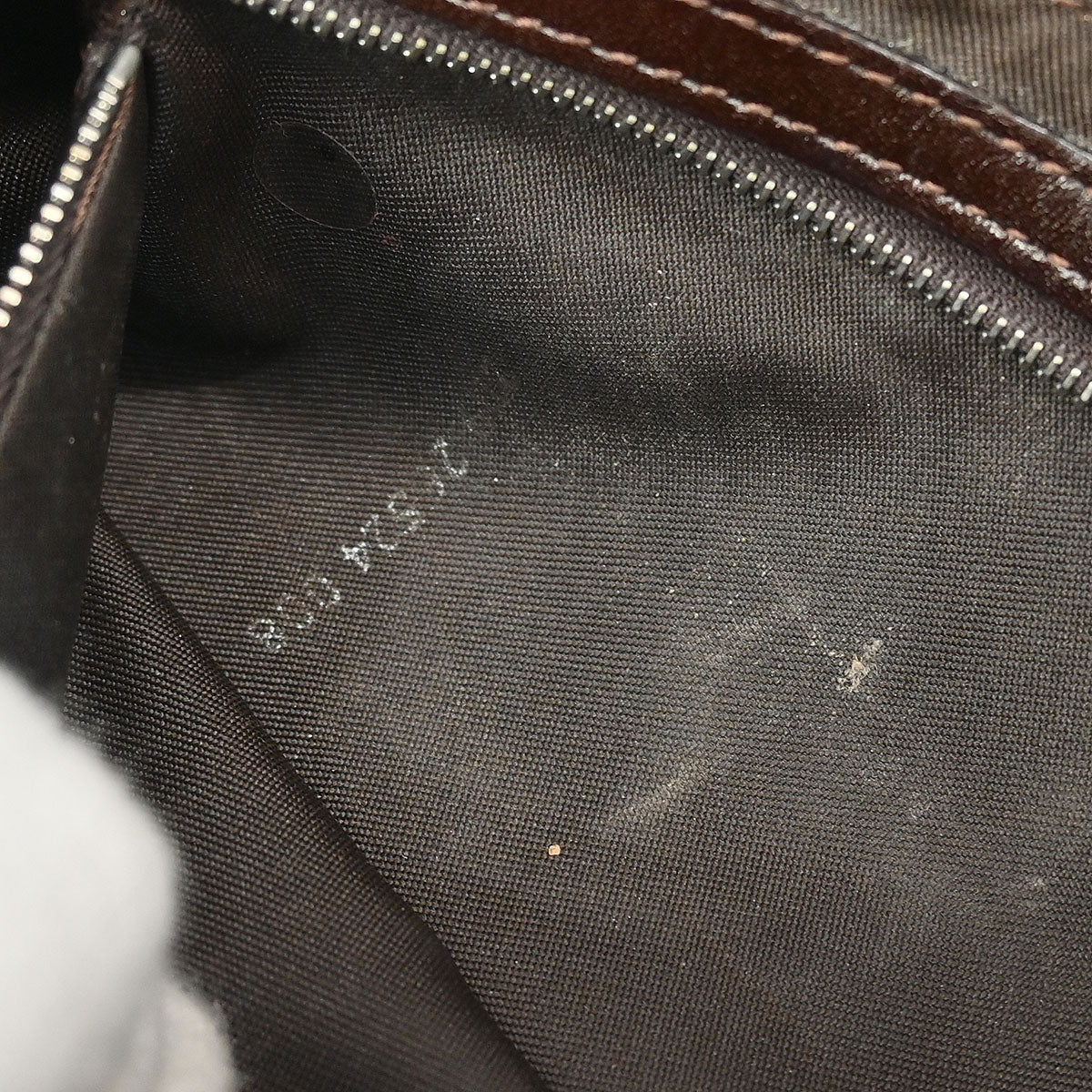 Fendi Brown Canvas Zucca Baguette Handbag