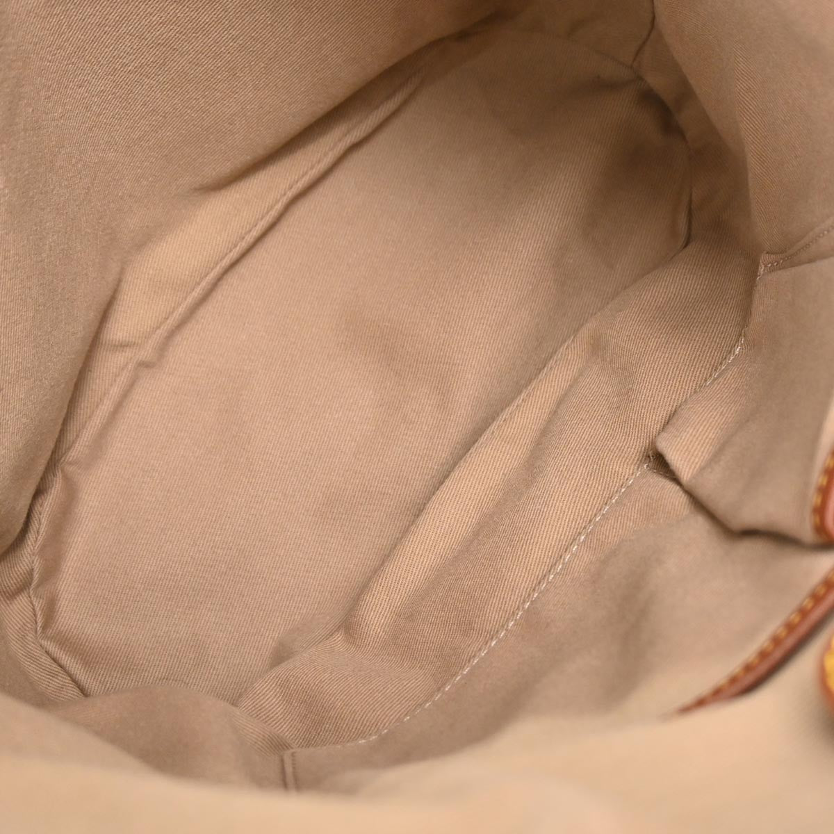 Celine * Ivory Canvas Macadam Handbag