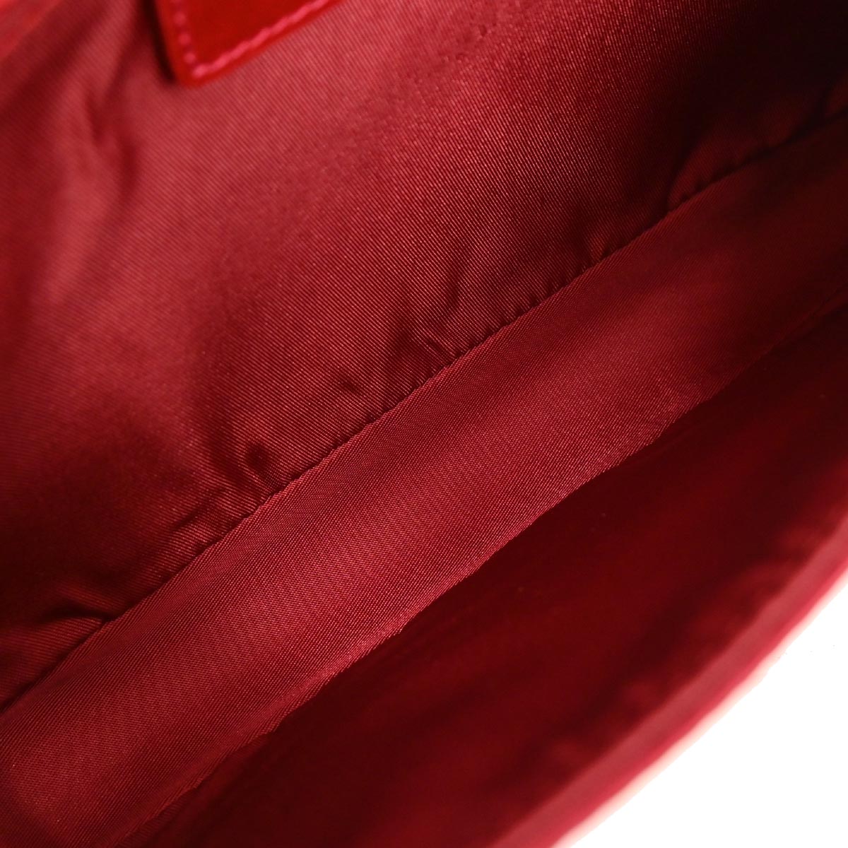 Christian Dior Red Fabric Malice Handbag