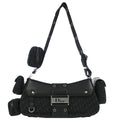 Christian Dior Black Trotter Street Chic Columbus Shoulder Bag