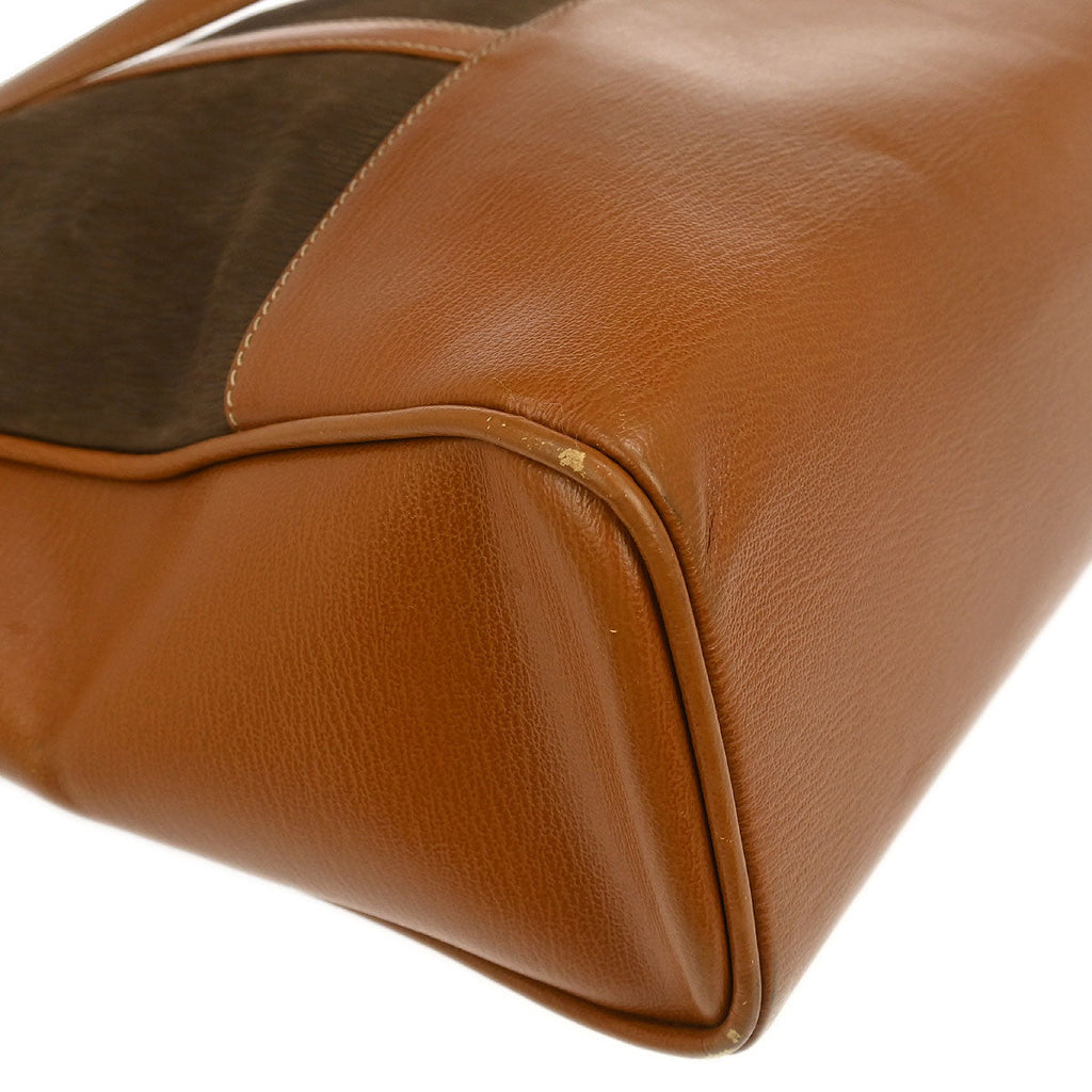 Loewe Brown Leather Velasquez Tote Handbag