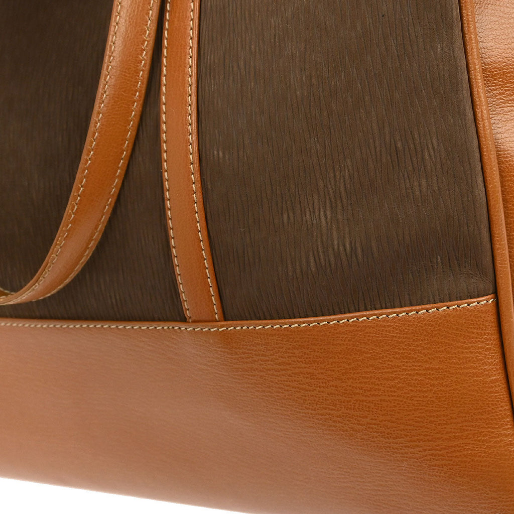Loewe Brown Leather Velasquez Tote Handbag
