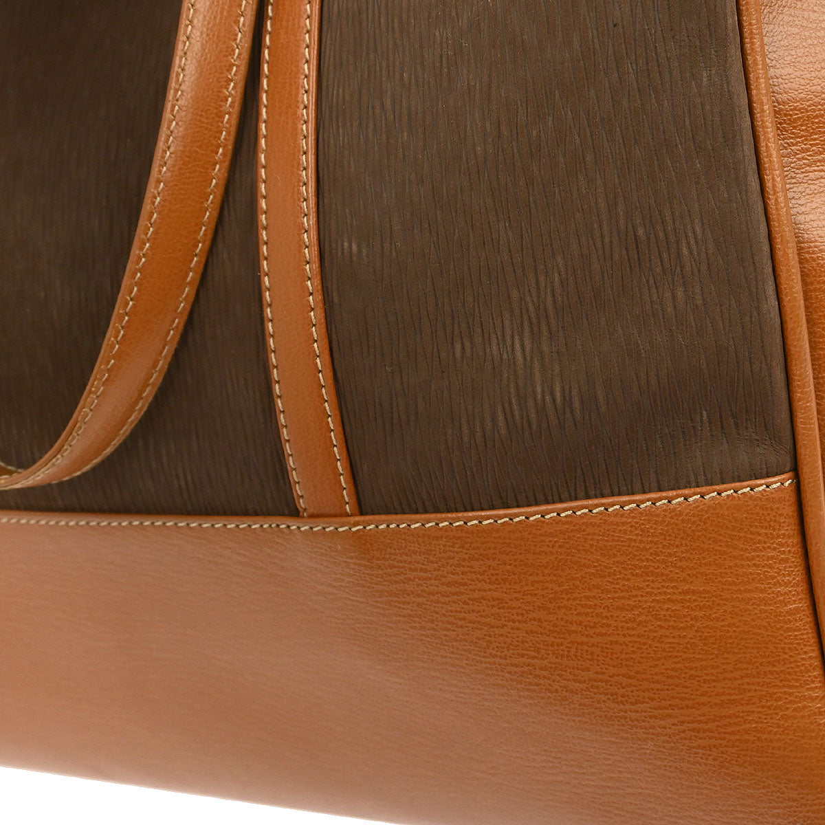 Loewe Brown Leather Velasquez Tote Handbag