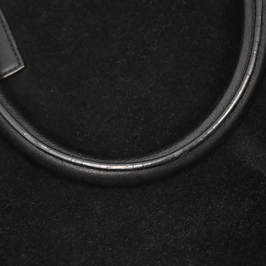 Loewe Black Suede Amazona 36 Handbag