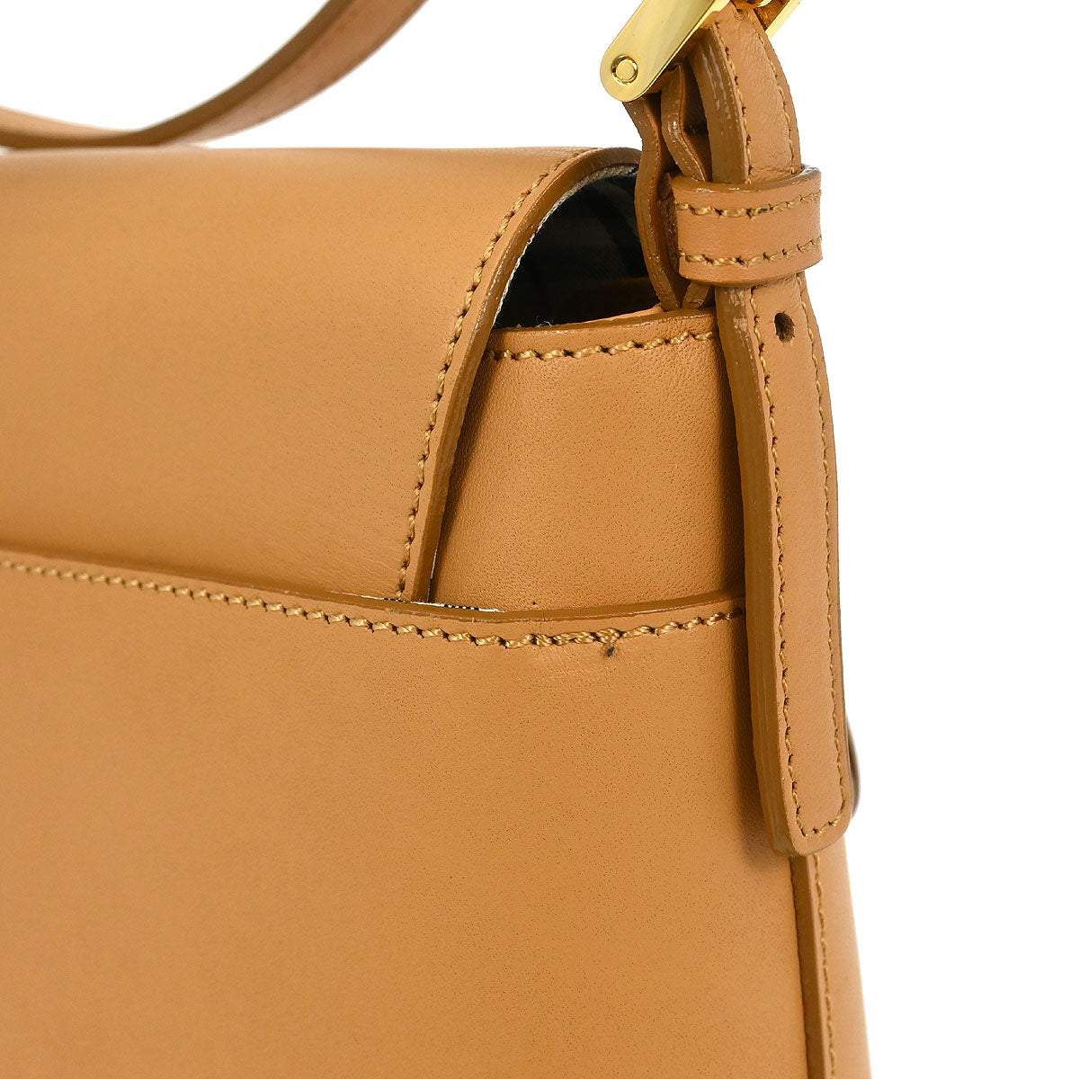 Burberry Beige Leather Shoulder Bag