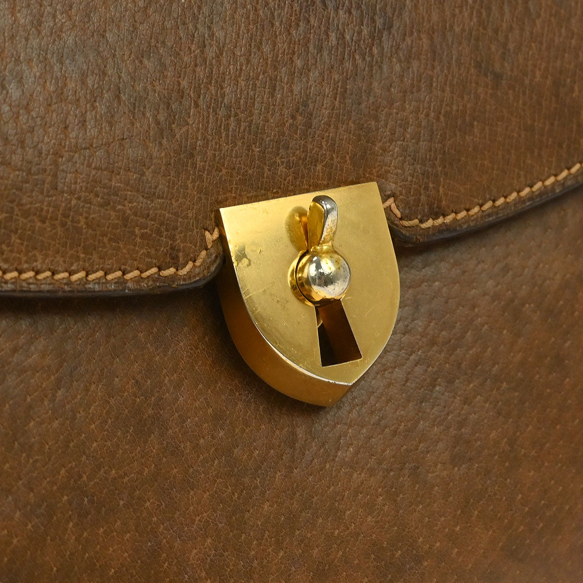 Gucci Brown Leather Handbag