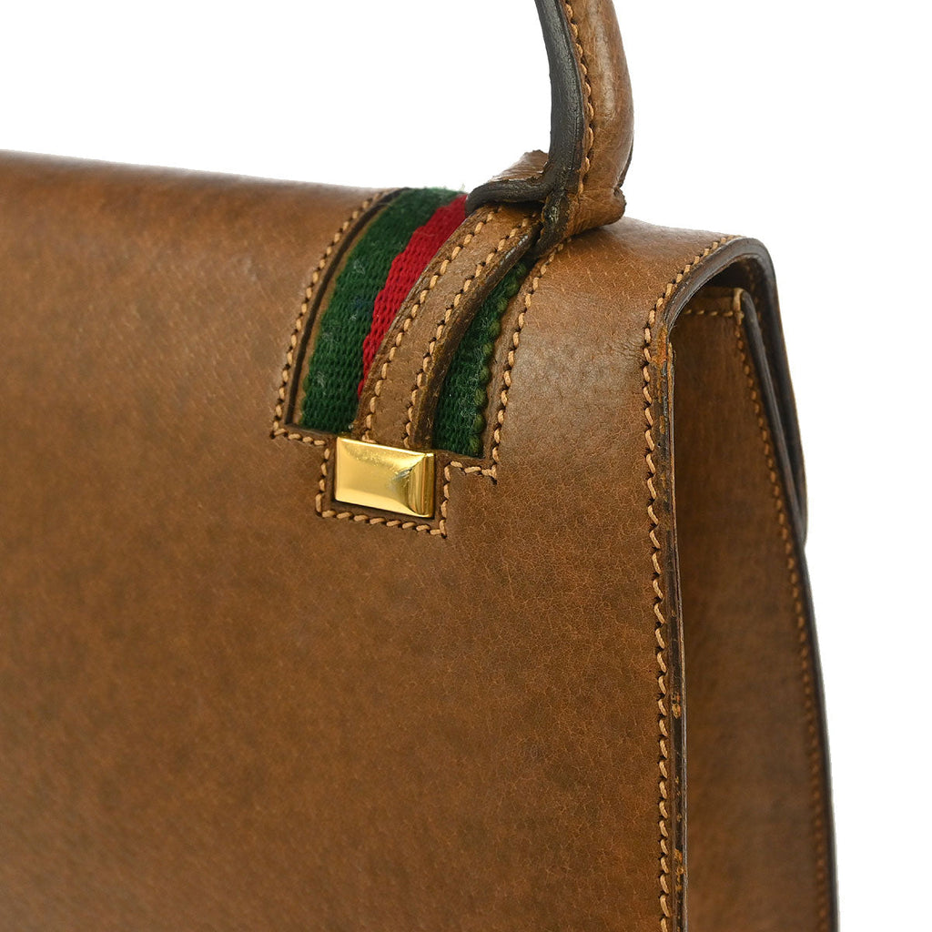 Gucci Brown Leather Handbag