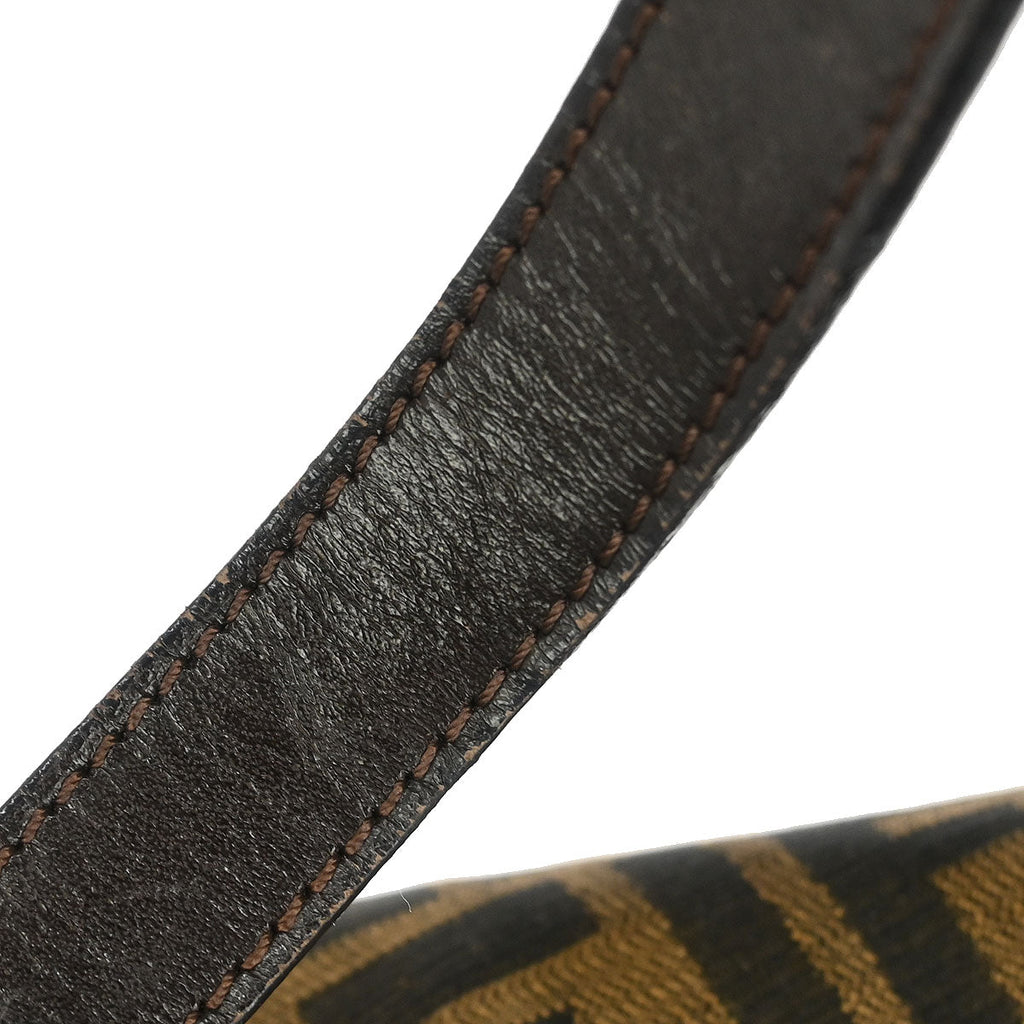 Fendi Brown Canvas Zucca Handbag
