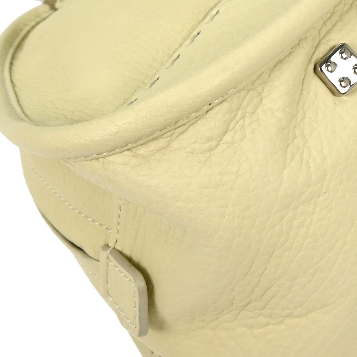 Loewe Ivory Leather Handbag