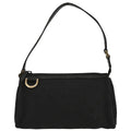 Gucci Black Canvas GG Abbey D Ring Handbag