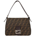 Fendi Brown Canvas Zucca Handbag