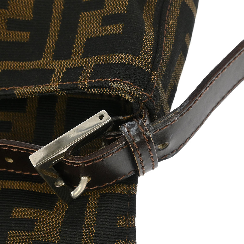 Fendi Brown Zucca Baguette Handbag
