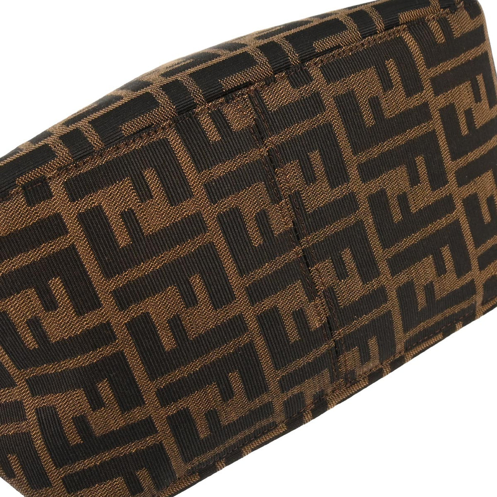 Fendi Brown Canvas Zucca Handbag