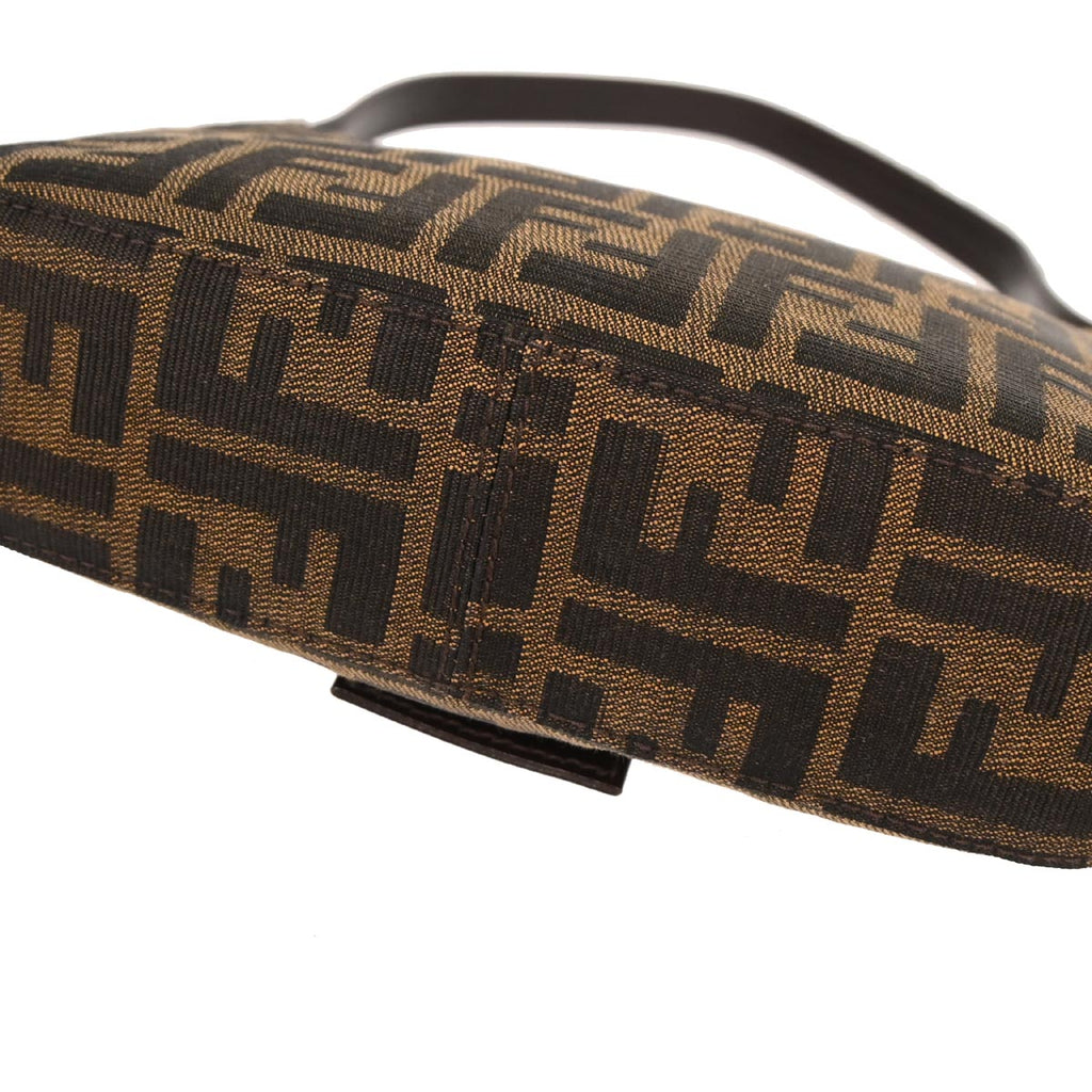 Fendi Brown Canvas Zucca Handbag