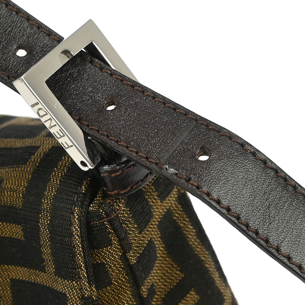 Fendi Brown Zucca Baguette Handbag