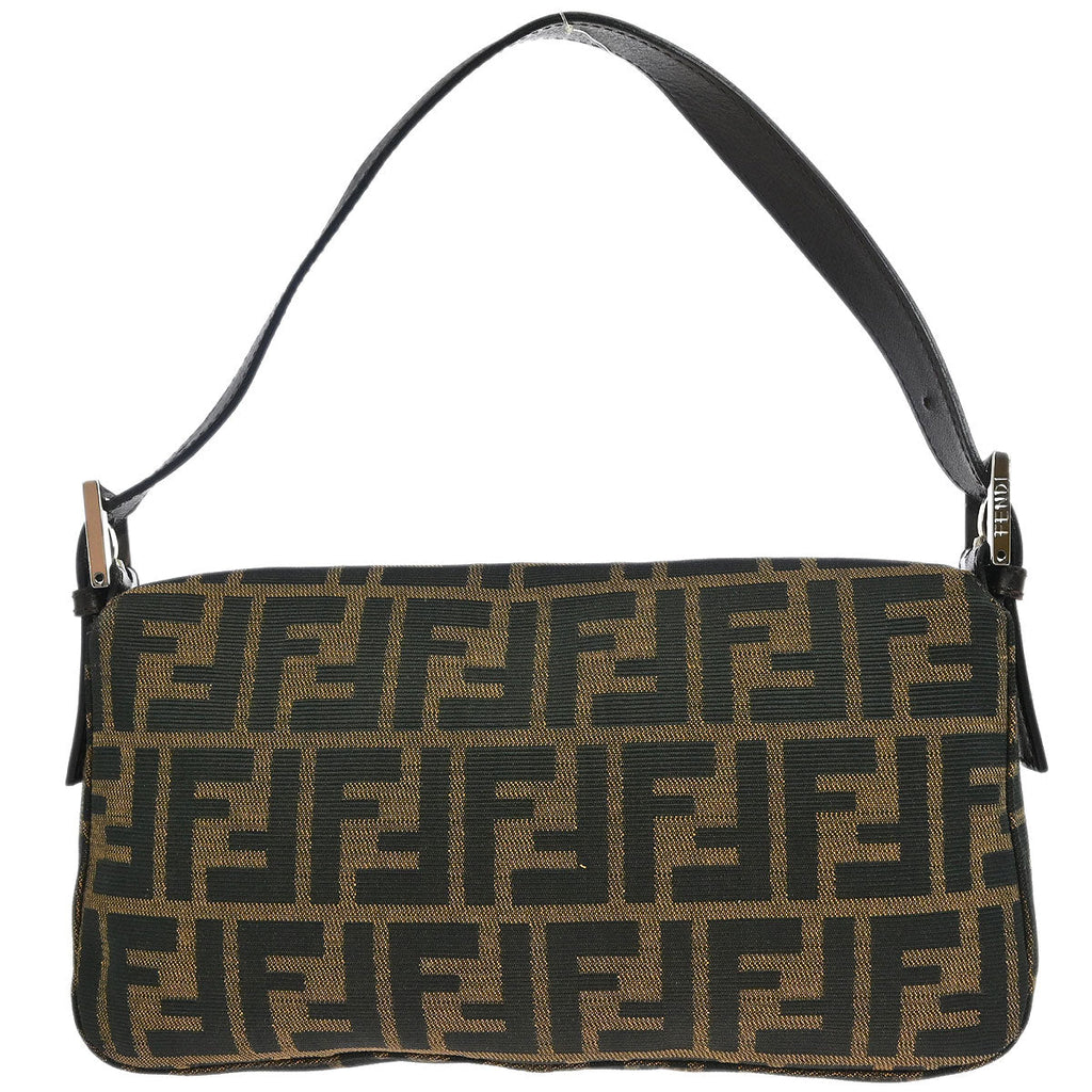 Fendi Brown Zucca Baguette Handbag