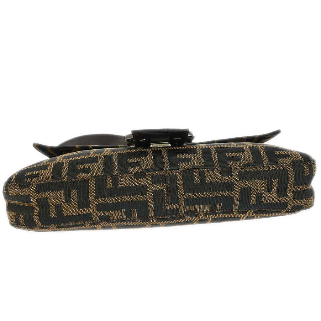 Fendi Brown Zucca Baguette Handbag