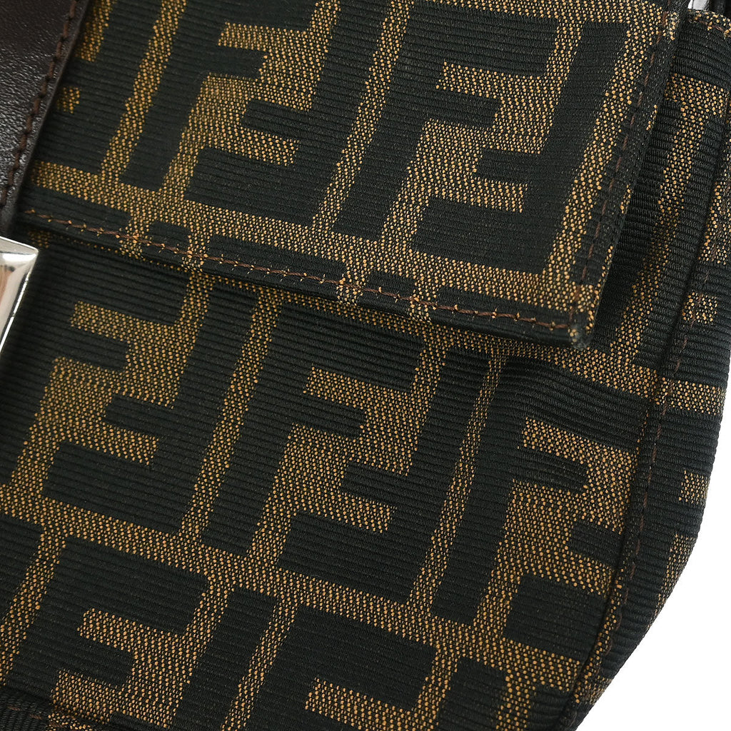 Fendi Brown Zucca Baguette Handbag