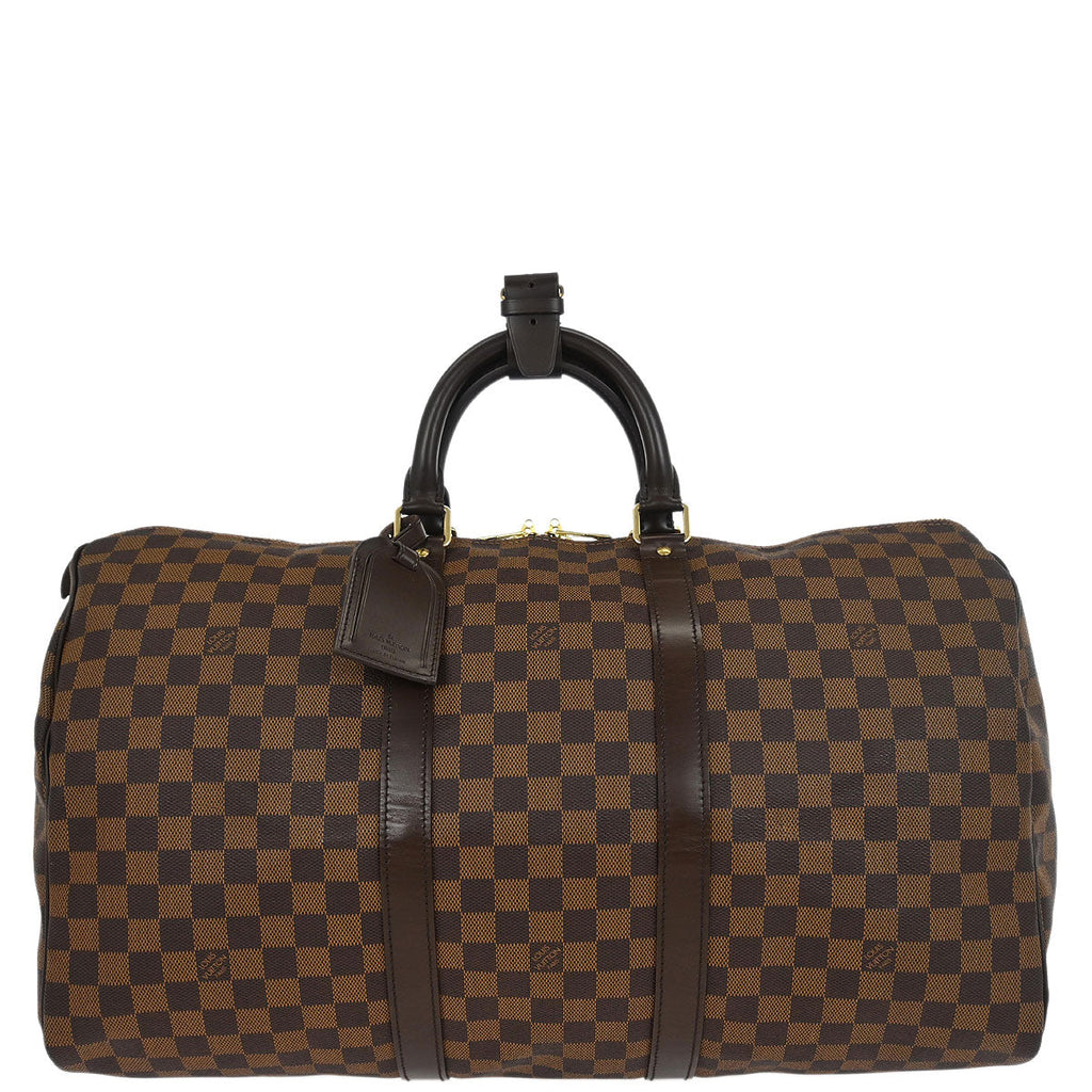 Louis Vuitton 2007 Damier Keepall 50 Travel Duffle Handbag N41427