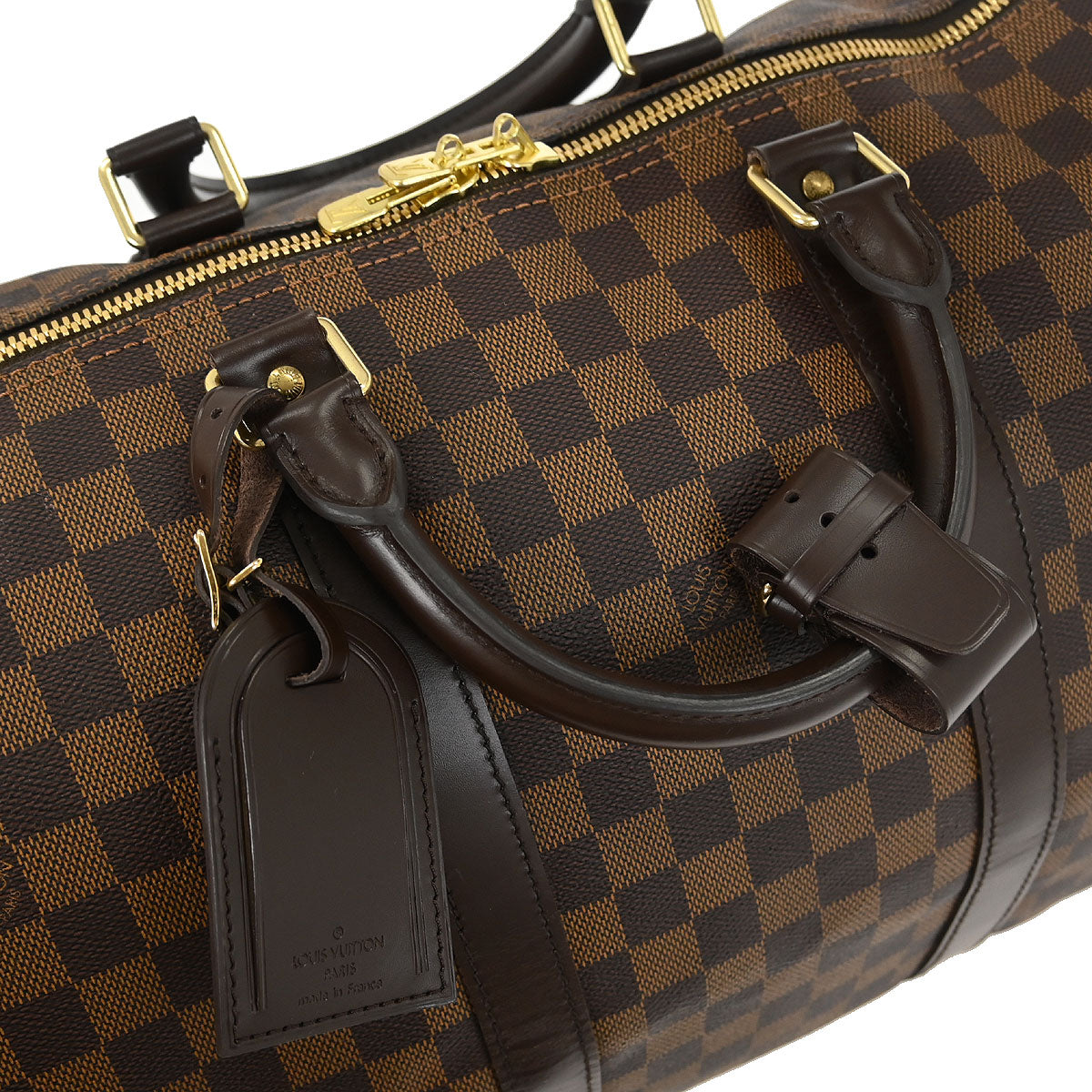 Louis Vuitton 2007 Damier Keepall 50 Travel Duffle Handbag N41427