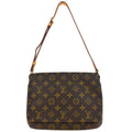 Louis Vuitton 2001 Monogram Musette Tango Short Shoulder Bag M51257