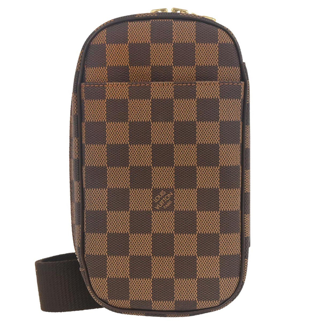 Louis Vuitton 2009 Damier Pochette Gange Body Bum Bag N48048