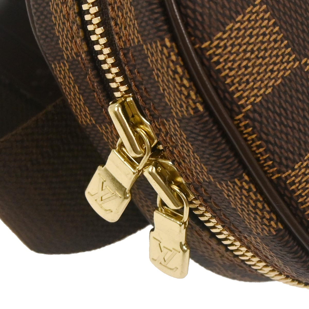 Louis Vuitton 2009 Damier Pochette Gange Body Bum Bag N48048