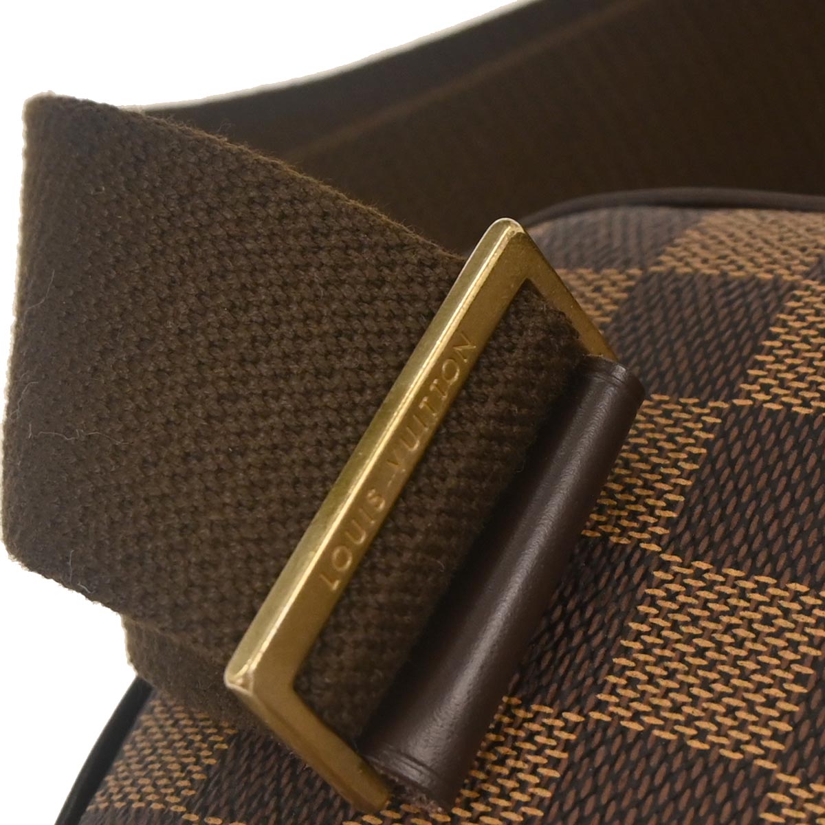 Louis Vuitton 2009 Damier Pochette Gange Body Bum Bag N48048