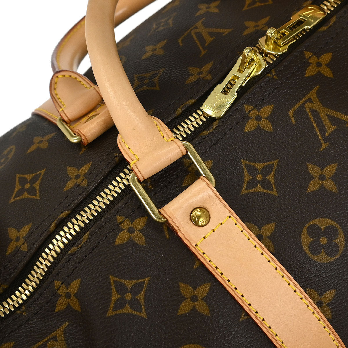 Louis Vuitton 2002 Monogram Keepall 60 Duffle Bag M41422