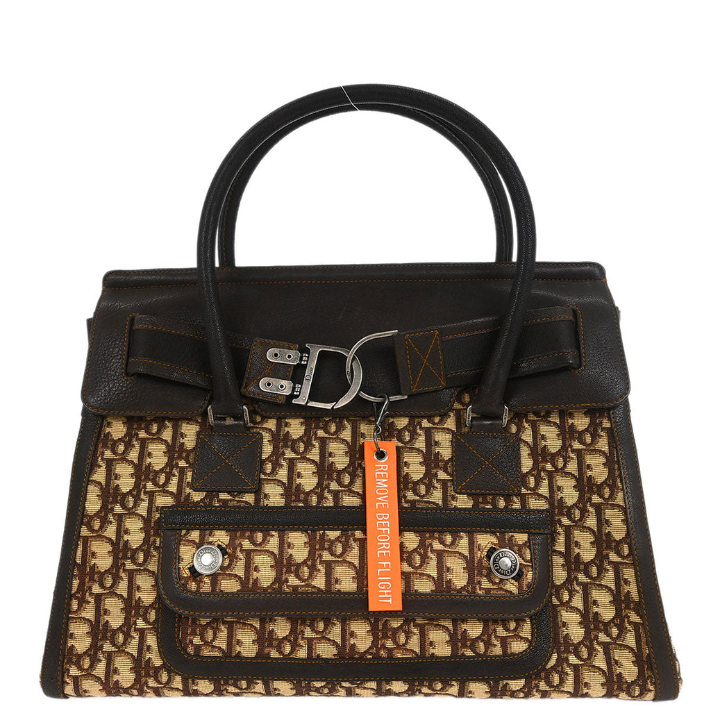 Christian Dior Trotter Flight Travel Bag Handbag