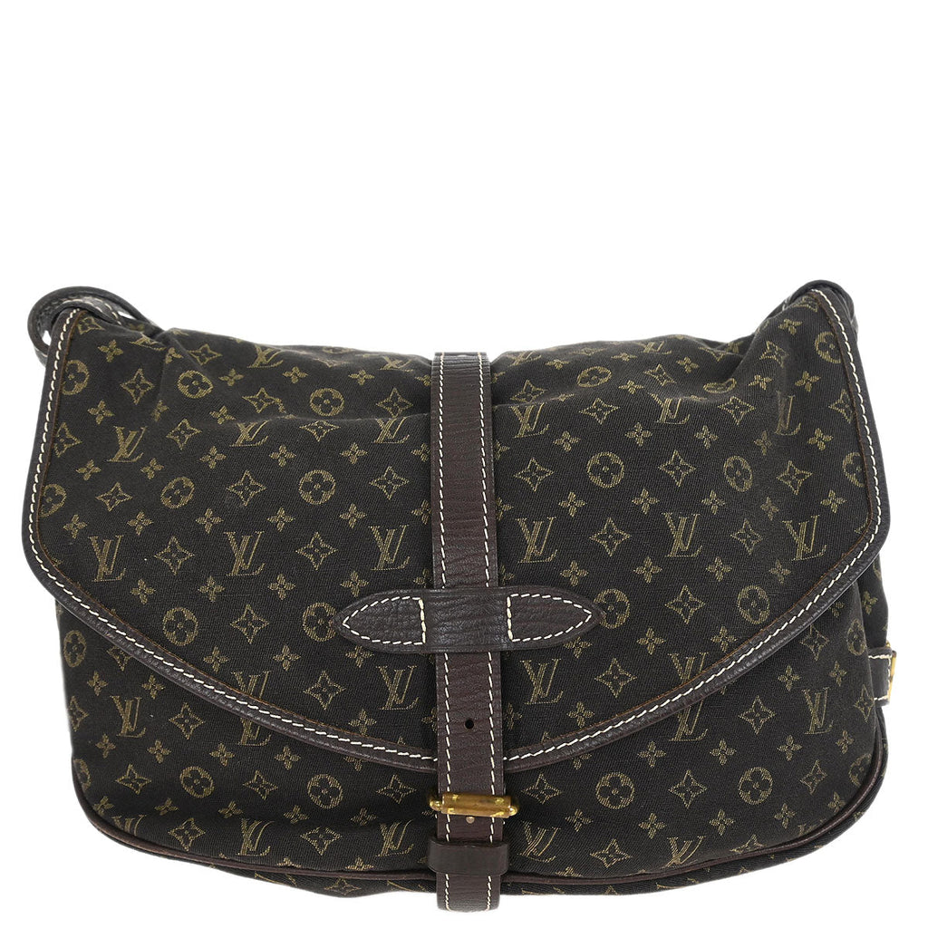 Louis Vuitton 2009 Monogram Mini Lin Saumur 30 Shoulder Bag M95227