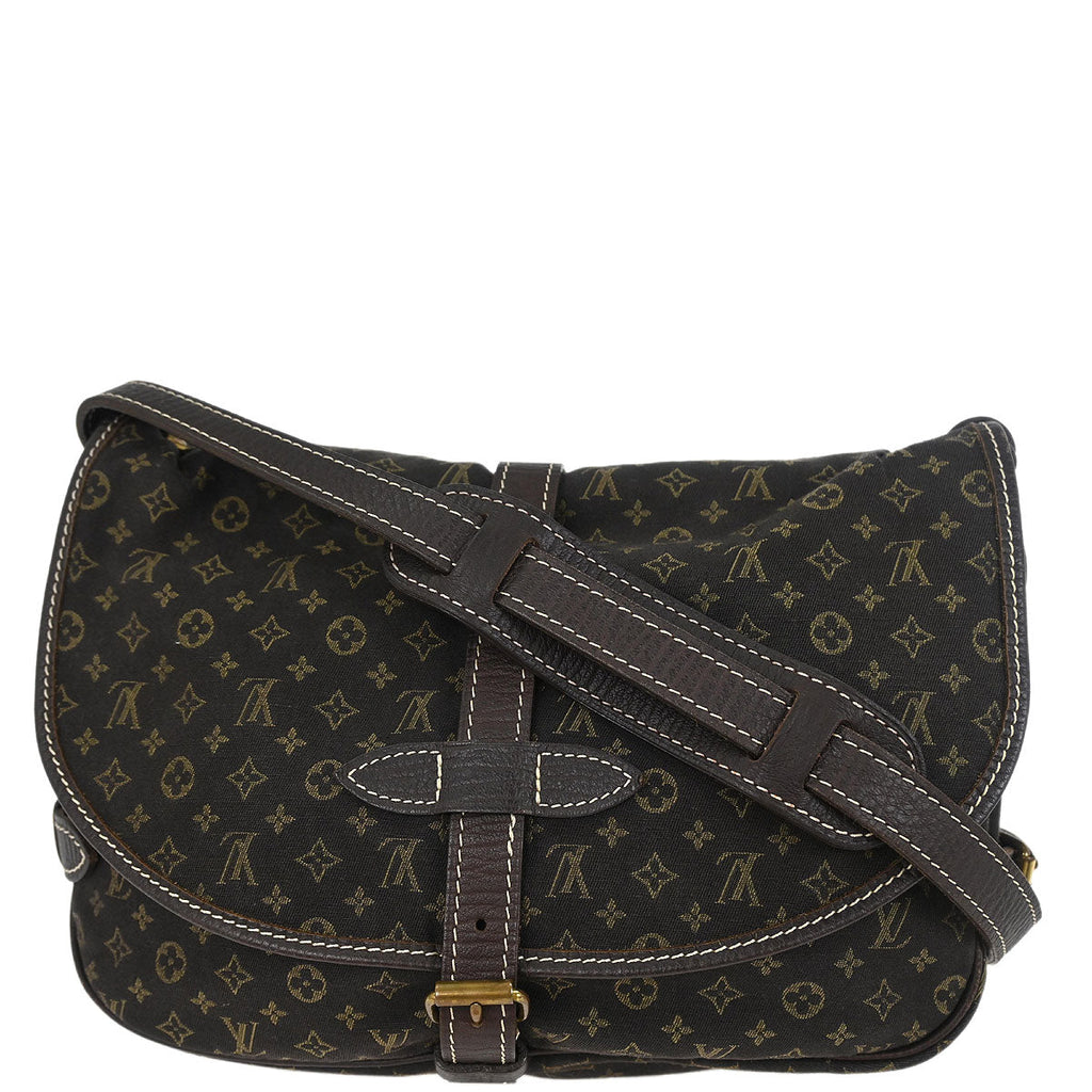Louis Vuitton 2009 Monogram Mini Lin Saumur 30 Shoulder Bag M95227