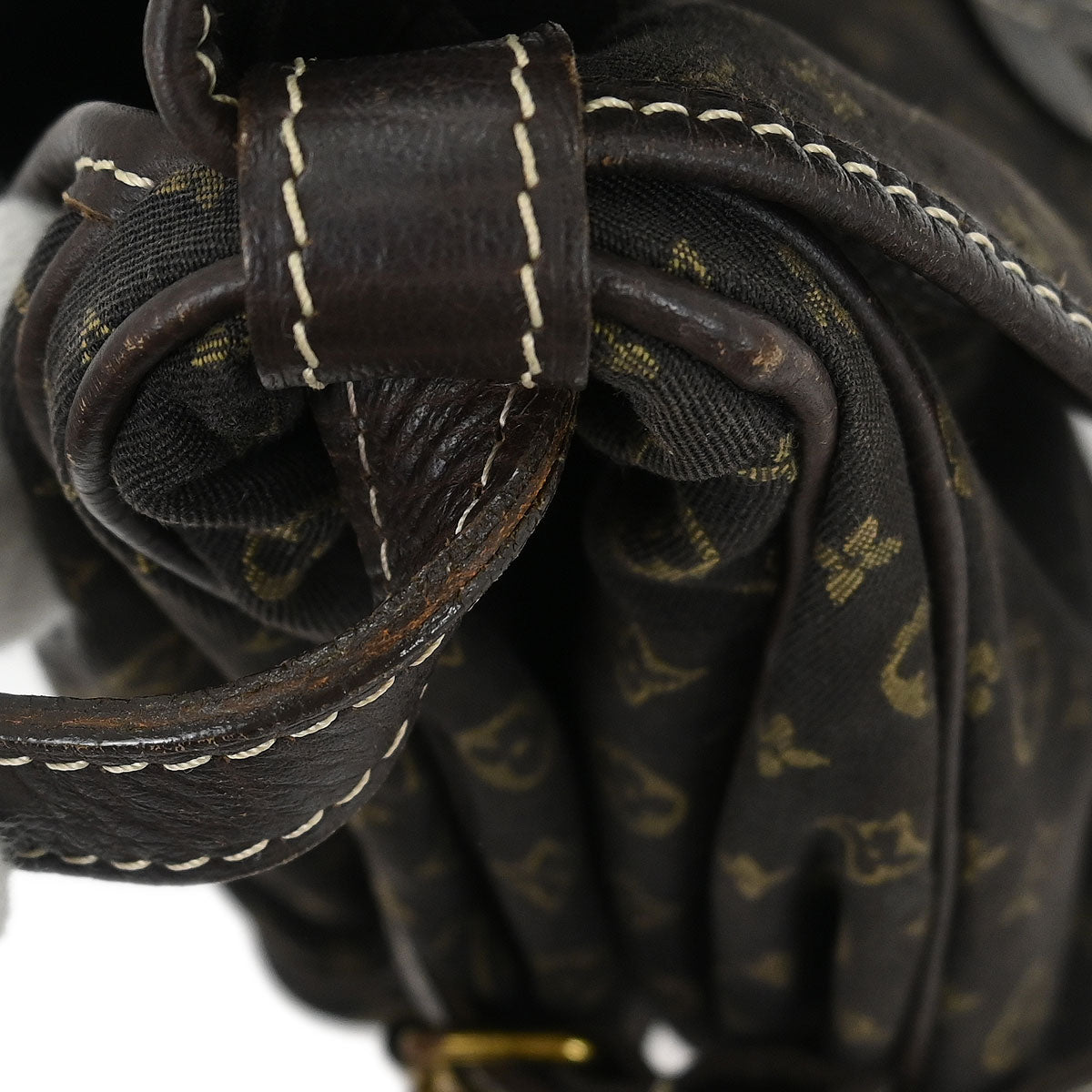 Louis Vuitton 2009 Monogram Mini Lin Saumur 30 Shoulder Bag M95227