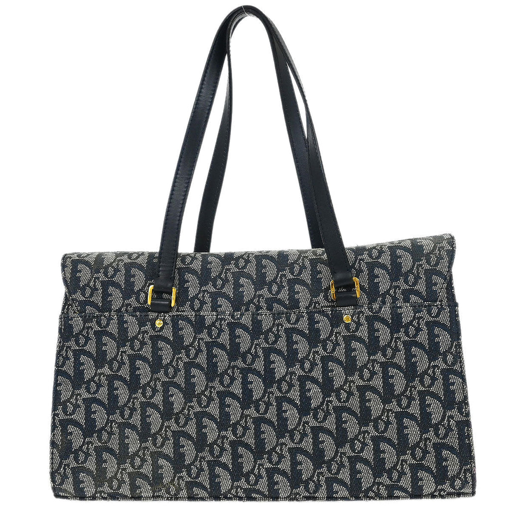 Christian Dior Navy Trotter Handbag
