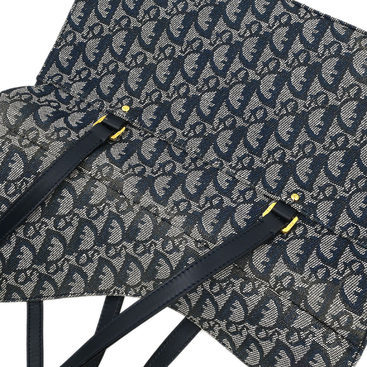 Christian Dior Navy Trotter Handbag