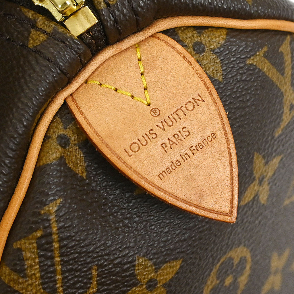 Louis Vuitton 2008 Monogram Speedy 30 Handbag M41526