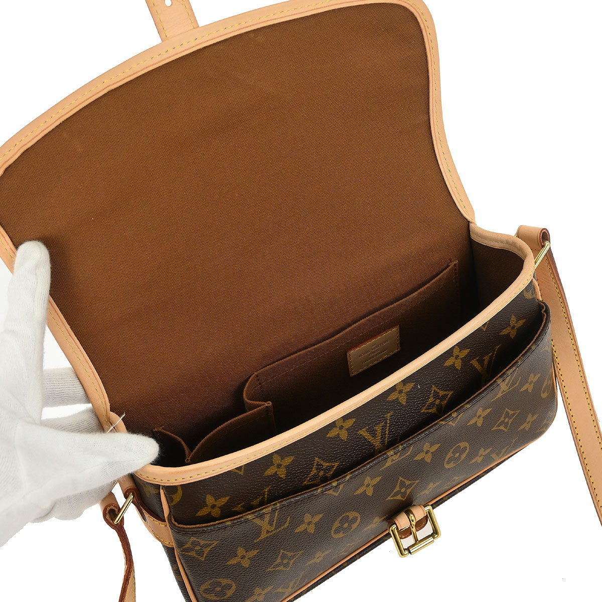 Louis Vuitton 2008 Monogram Sologne Shoulder Bag M42250
